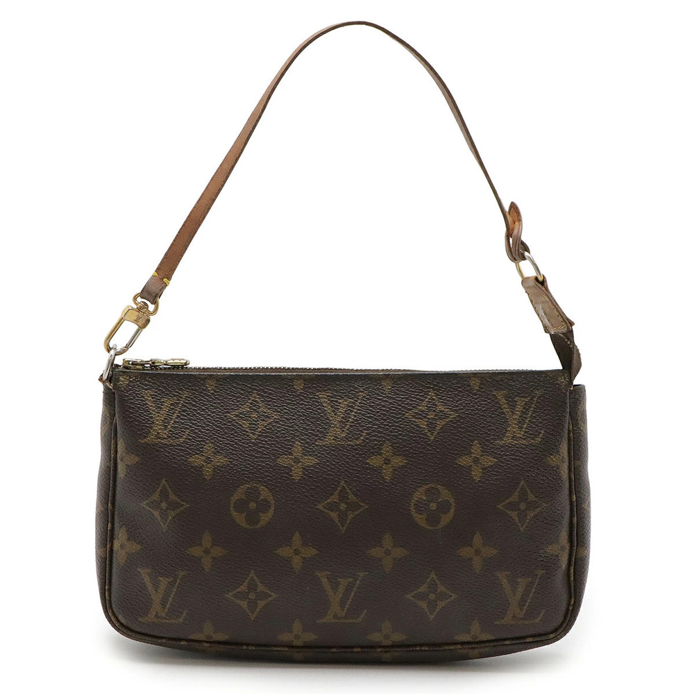 LOUIS VUITTON Monogram Pochette Accessoires Accessory Pouch Clutch Handbag Bag